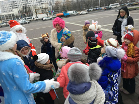 Новогодний автобус